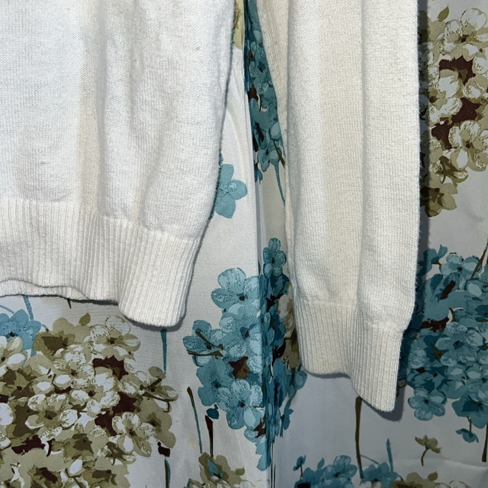 Forever 21 stripped white cardigan - Picture 10 of 11
